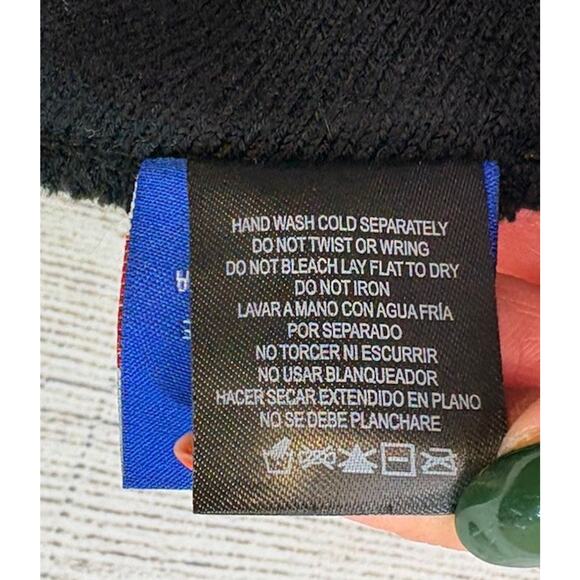 Chicago Bulls Unisex NBA Ultra Game Black Red Knit Beanie OSFM - Picture 5 of 5